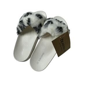 Bear Paw Lucinda Leopard Slides Size 5 NWT